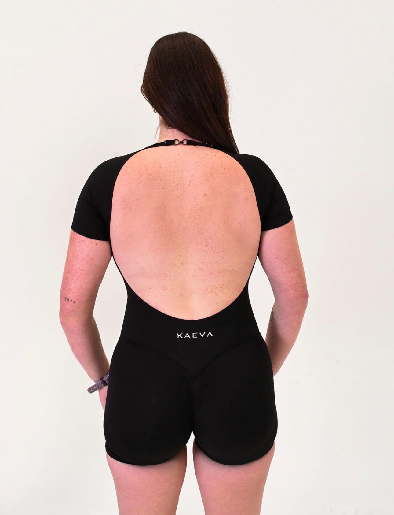 Sculpt Short Sleeve One Piece - Obsidian (PRE-ORDER)