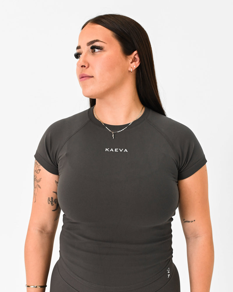 Baby Tee - Shark Grey (PRE-ORDER)