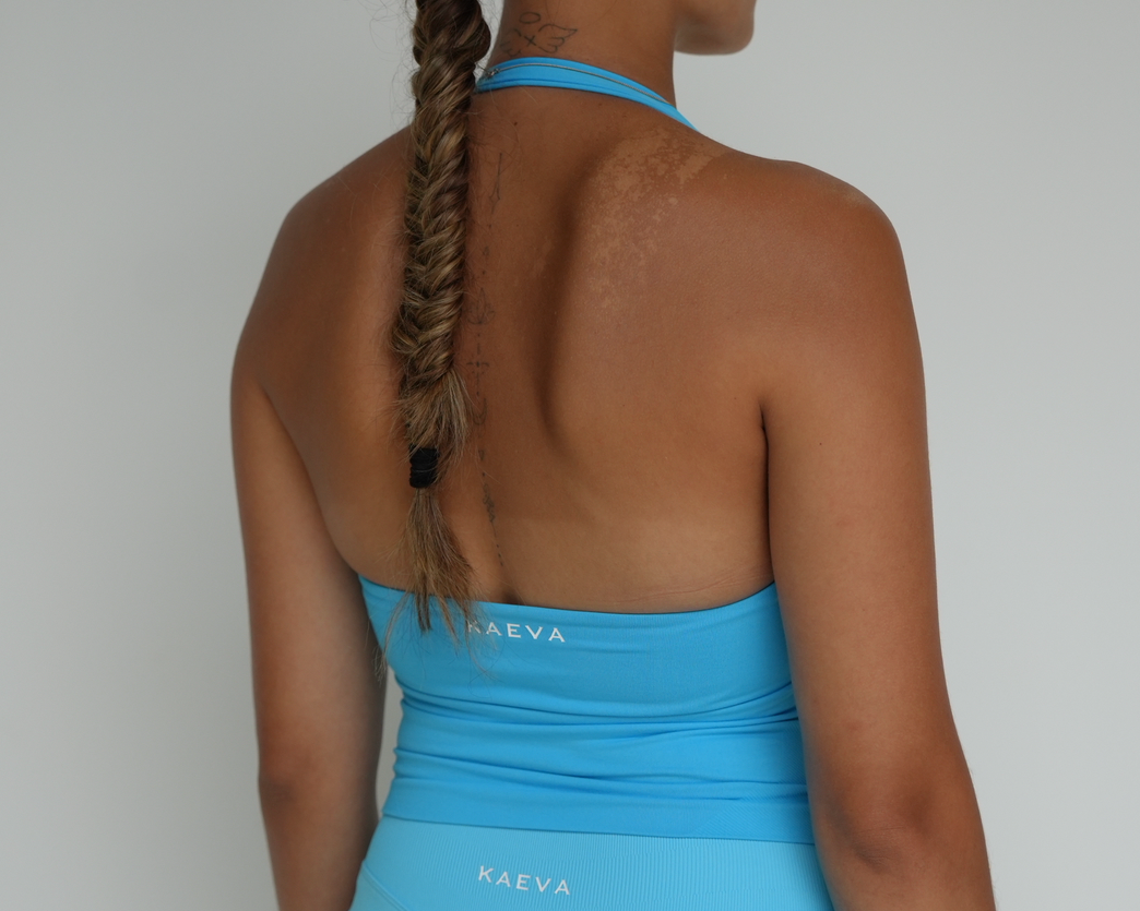 Sculpt Halter Tank - Sea Breeze