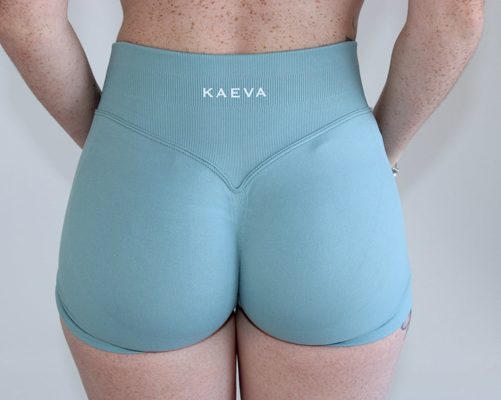 Scrunch Shorts - Sage