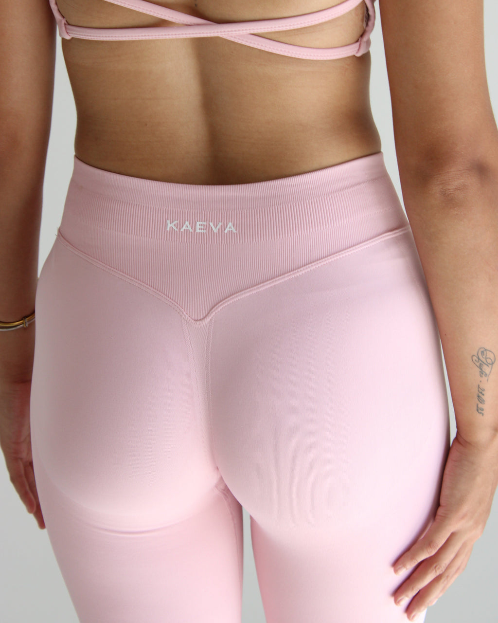 Scrunch Leggings - Soft Blush