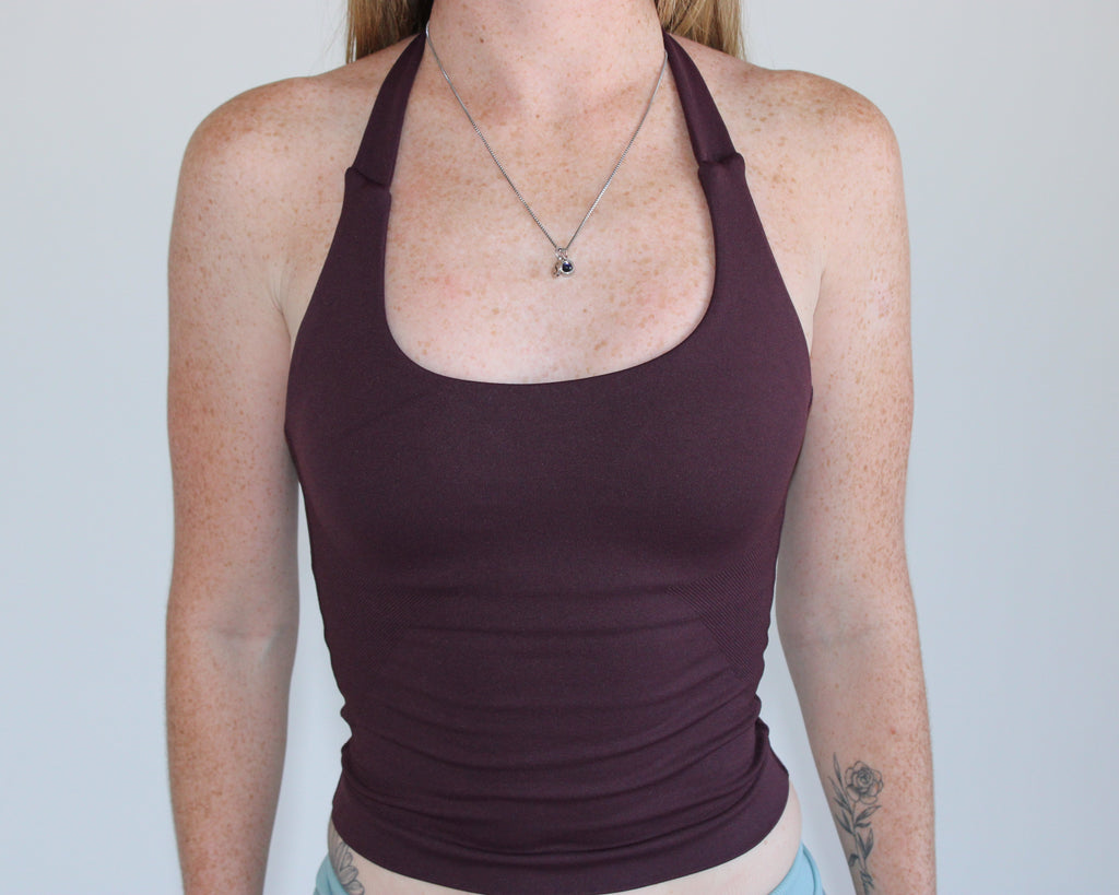Sculpt Halter Tank - Rasin