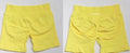 Scrunch Shorts - Yellow