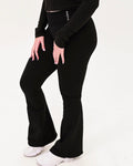 Tall Sculpt Flares - Obsidian