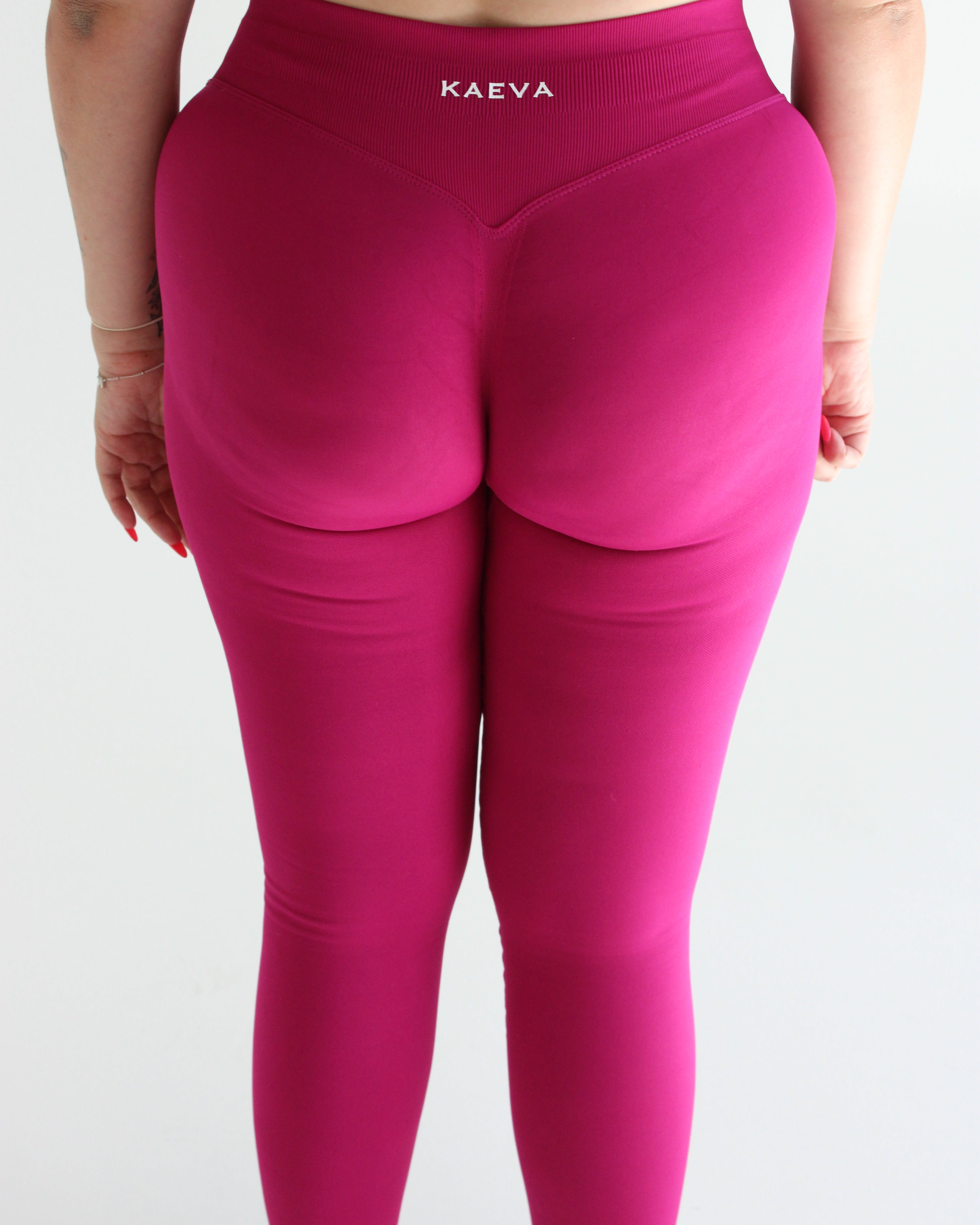 Scrunch Leggings - Berry