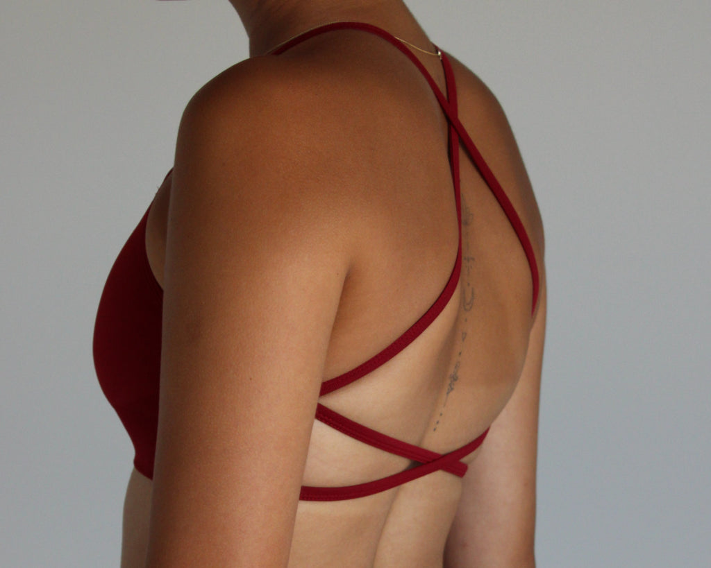 Signature Bra - Wine Red