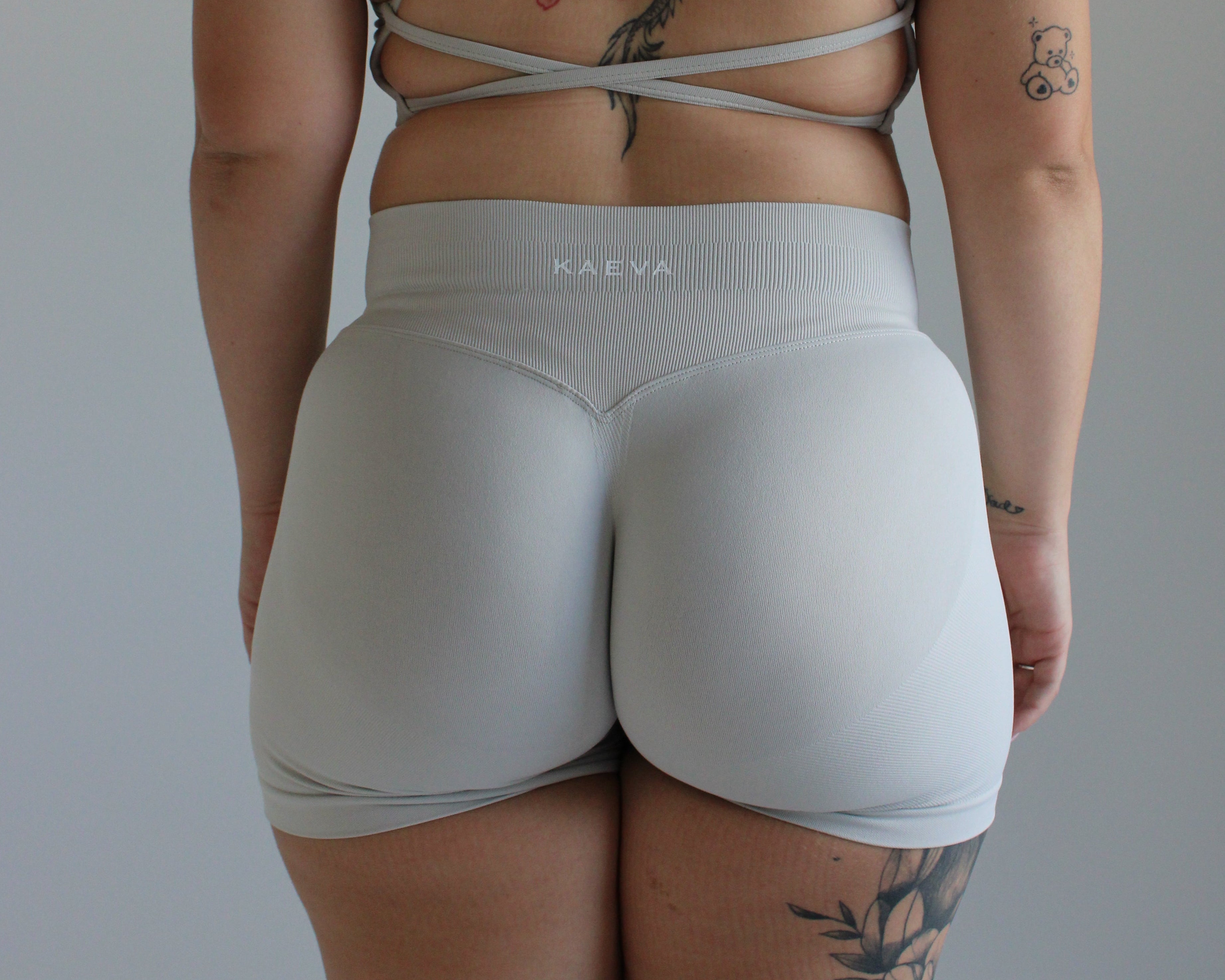 Scrunch Shorts - Slate