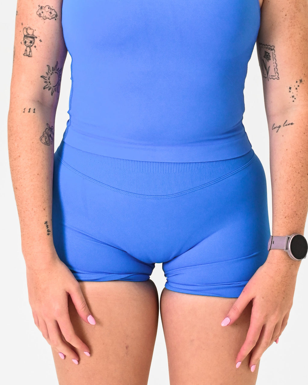 Contour Shorts - Sapphire