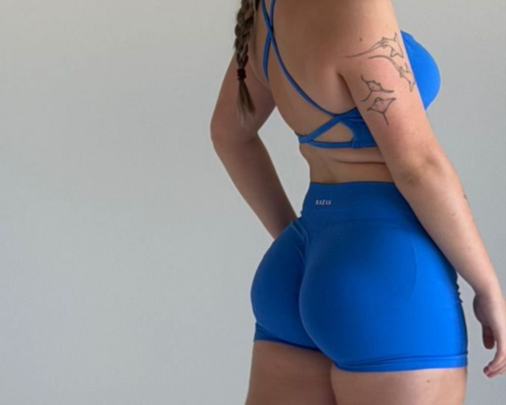 Scrunch Shorts - Royal Blue