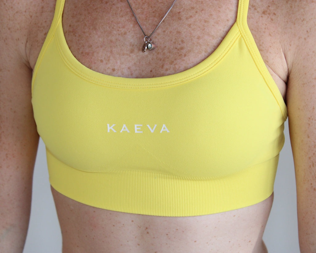 Signature Bra - Yellow