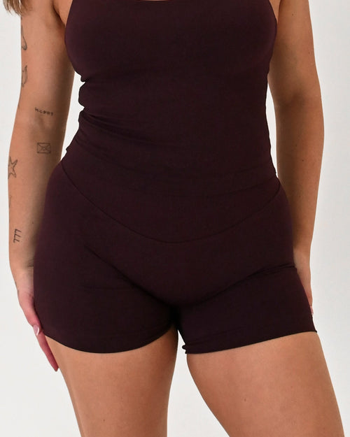 Contour Shorts - Mulberry
