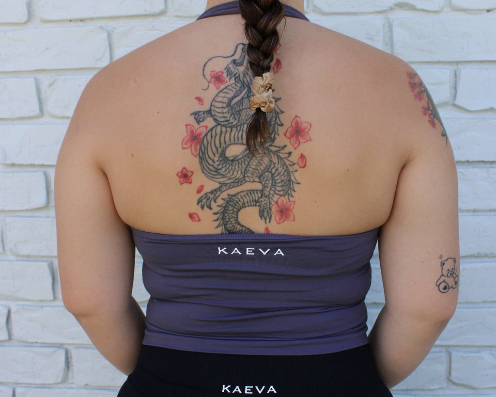 Sculpt Halter Tank - Truffle