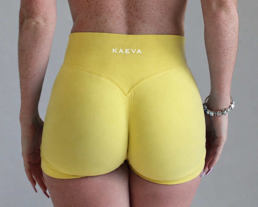 Contour Shorts - Lemon